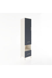 Hyperion Dolap 3 Raflı 2 Çekmeceli Tek Askılı 44x44x221 - S61M132V2B