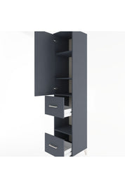 Hyperion Dolap 4 Raflı 2 Çekmeceli Tek Kapaklı 44x44x221 - S61M133V5B