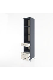 Hyperion Dolap 4 Raflı 3 Çekmeceli 44x44x221 - S61M134V4B