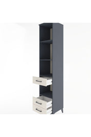 Hyperion Dolap 4 Raflı 3 Çekmeceli 44x44x221 - S61M134V4B