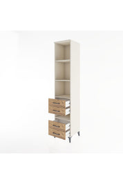 Hyperion Dolap 4 Raflı 4 Çekmeceli 44x44x221 - S61M135V3B