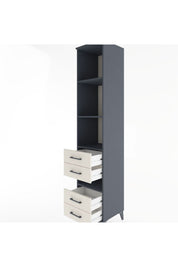 Hyperion Dolap 4 Raflı 4 Çekmeceli 44x44x221 - S61M135V4B