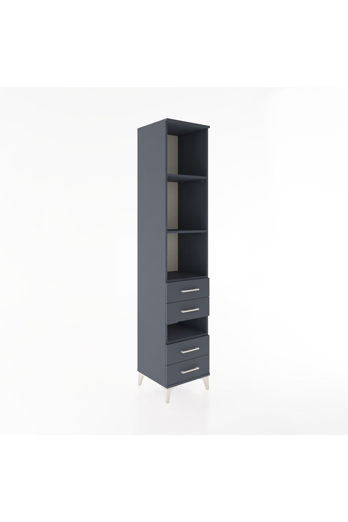 Hyperion Dolap 4 Raflı 4 Çekmeceli 44x44x221 - S61M135V5B
