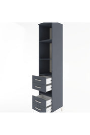 Hyperion Dolap 4 Raflı 4 Çekmeceli 44x44x221 - S61M135V5B