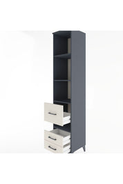 Hyperion Dolap 4 Raflı 3 Çekmeceli 44x44x221 - S61M136V4B