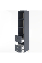 Hyperion Dolap 4 Raflı 3 Çekmeceli 44x44x221 - S61M136V5B