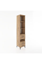 Hyperion Dolap 4 Raflı 3 Çekmeceli 44x44x221 - S61M136V9B