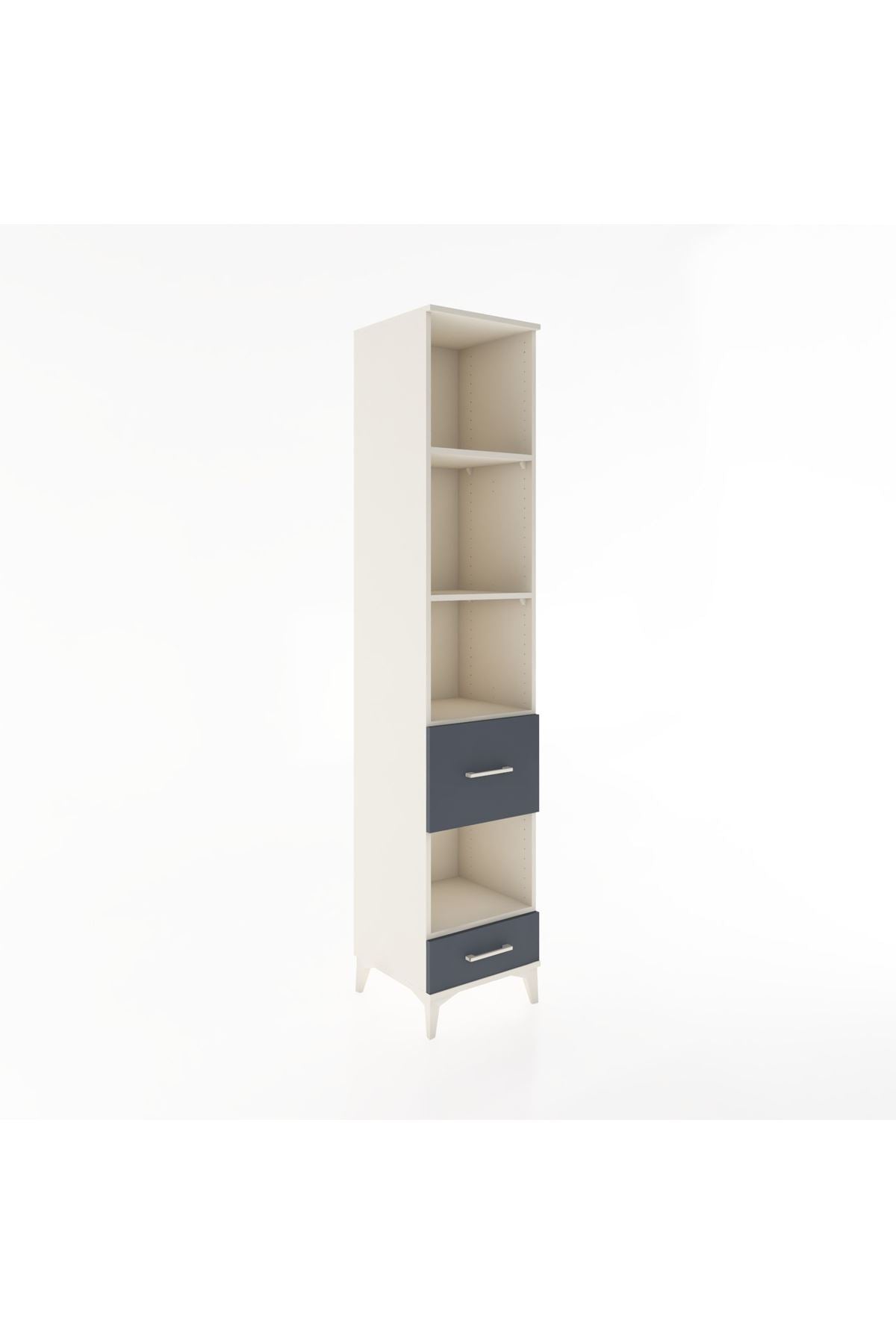 Hyperion Dolap 4 Raflı 2 Çekmeceli 44x44x221 - S61M137V2B