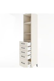 Hyperion Dolap 3 Raflı 5 Çekmeceli 44x44x221 - S61M139V1B
