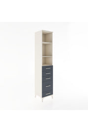 Hyperion Dolap 3 Raflı 5 Çekmeceli 44x44x221 - S61M140V2B