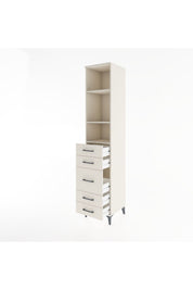 Hyperion Dolap 3 Raflı 5 Çekmeceli 44x44x221 - S61M141V1B