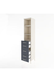 Hyperion Dolap 3 Raflı 5 Çekmeceli 44x44x221 - S61M141V2B
