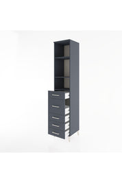 Hyperion Dolap 3 Raflı 5 Çekmeceli 44x44x221 - S61M142V5B