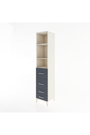 Hyperion Dolap 3 Raflı 4 Çekmeceli 44x44x221 - S61M144V2B