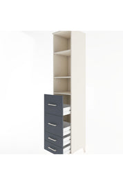 Hyperion Dolap 3 Raflı 4 Çekmeceli 44x44x221 - S61M144V2B