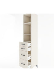 Hyperion Dolap 3 Raflı 4 Çekmeceli 44x44x221 - S61M147V1B