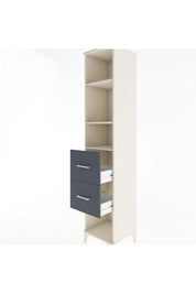 Hyperion Dolap 3 Raflı 2 Çekmeceli 44x44x221 - S61M149V2B