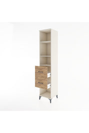 Hyperion Dolap 3 Raflı 2 Çekmeceli 44x44x221 - S61M149V3B