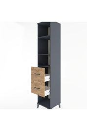 Hyperion Dolap 3 Raflı 2 Çekmeceli 44x44x221 - S61M149V6B