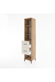 Hyperion Dolap 3 Raflı 2 Çekmeceli 44x44x221 - S61M149V7B