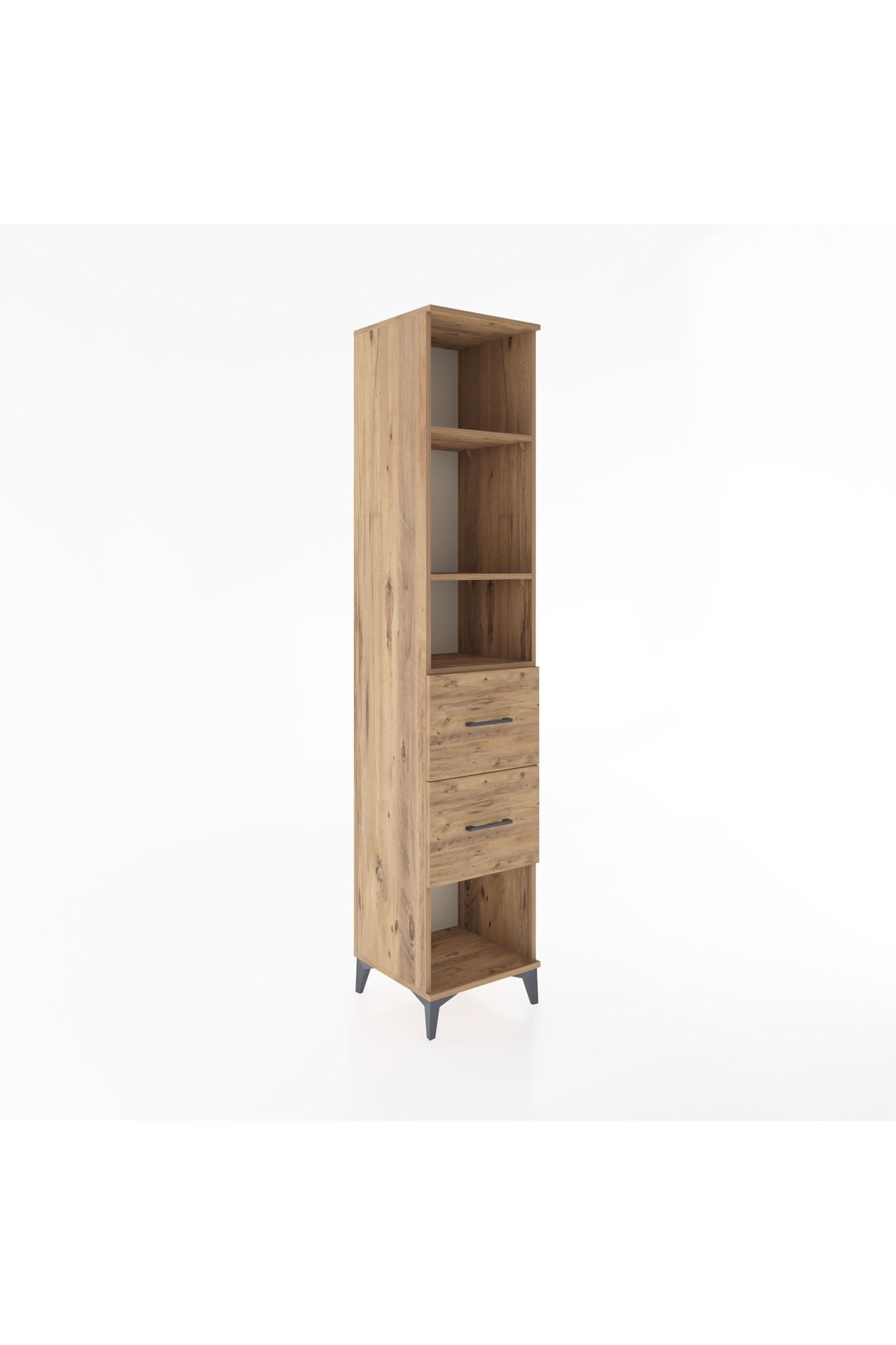 Hyperion Dolap 3 Raflı 2 Çekmeceli 44x44x221 - S61M149V9B