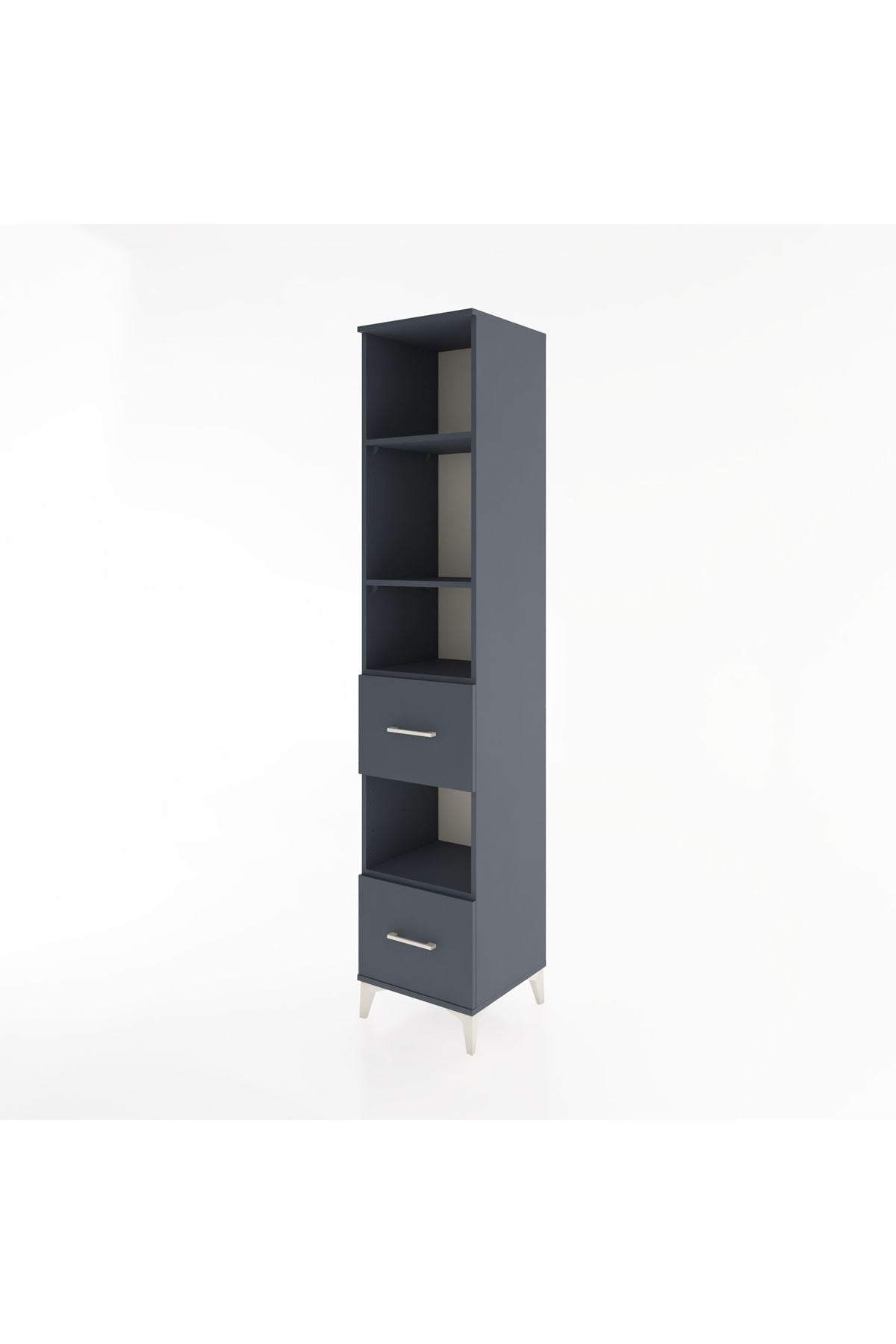 Hyperion Dolap 4 Raflı 2 Çekmeceli 44x44x221 - S61M150V5B