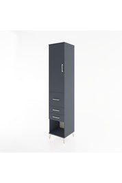 Hyperion Dolap 2 Raflı 3 Çekmeceli Tek Askılı 44x44x221 - S61M151V5B