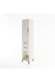 Hyperion Dolap 2 Raflı 3 Çekmeceli Tek Askılı 44x44x221 - S61M153V1B