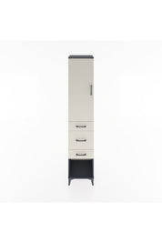 Hyperion Dolap 2 Raflı 3 Çekmeceli Tek Askılı 44x44x221 - S61M153V4B