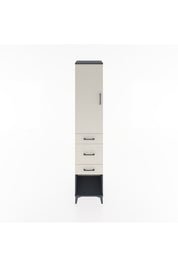 Hyperion Dolap 3 Raflı 3 Çekmeceli Tek Kapaklı 44x44x221 - S61M154V4B
