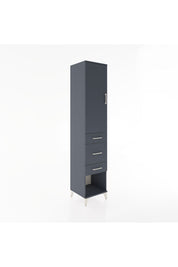 Hyperion Dolap 3 Raflı 3 Çekmeceli Tek Kapaklı 44x44x221 - S61M154V5B