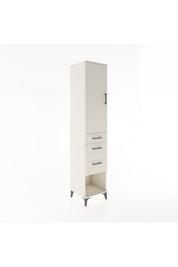 Hyperion Dolap 2 Raflı 3 Çekmeceli Tek Askılı 44x44x221 - S61M157V1B