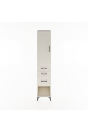 Hyperion Dolap 3 Raflı 3 Çekmeceli Tek Kapaklı 44x44x221 - S61M158V1B
