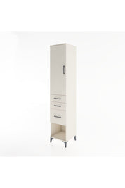 Hyperion Dolap 3 Raflı 3 Çekmeceli Tek Kapaklı 44x44x221 - S61M158V1B