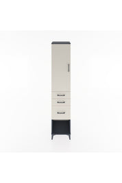 Hyperion Dolap 3 Raflı 3 Çekmeceli Tek Kapaklı 44x44x221 - S61M158V4B