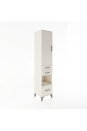 Hyperion Dolap 3 Raflı 3 Çekmeceli Tek Askılı 44x44x221 - S61M161V1B