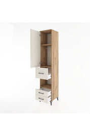Hyperion Dolap 3 Raflı 3 Çekmeceli Tek Askılı 44x44x221 - S61M163V7B