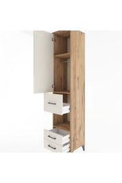 Hyperion Dolap 3 Raflı 3 Çekmeceli Tek Askılı 44x44x221 - S61M163V7B