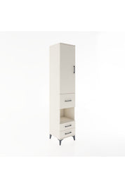 Hyperion Dolap 4 Raflı 3 Çekmeceli Tek Kapaklı 44x44x221 - S61M164V1B