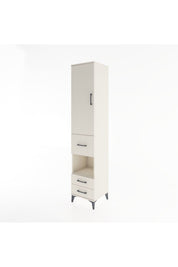 Hyperion Dolap 4 Raflı 3 Çekmeceli Tek Kapaklı 44x44x221 - S61M164V1B