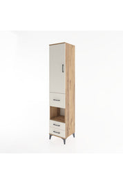 Hyperion Dolap 4 Raflı 3 Çekmeceli Tek Kapaklı 44x44x221 - S61M164V7B