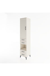 Hyperion Dolap 3 Raflı 4 Çekmeceli Tek Askılı 44x44x221 - S61M165V1B