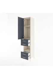 Hyperion Dolap 3 Raflı 4 Çekmeceli Tek Askılı 44x44x221 - S61M165V2B