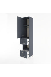 Hyperion Dolap 3 Raflı 4 Çekmeceli Tek Askılı 44x44x221 - S61M165V5B