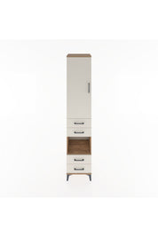 Hyperion Dolap 3 Raflı 4 Çekmeceli Tek Askılı 44x44x221 - S61M165V7B