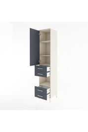 Hyperion Dolap 4 Raflı 4 Çekmeceli Tek Kapaklı 44x44x221 - S61M166V2B