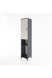 Hyperion Dolap 3 Raflı Tek Kapaklı Tek Askılı 44x44x221 - S61M171V4B