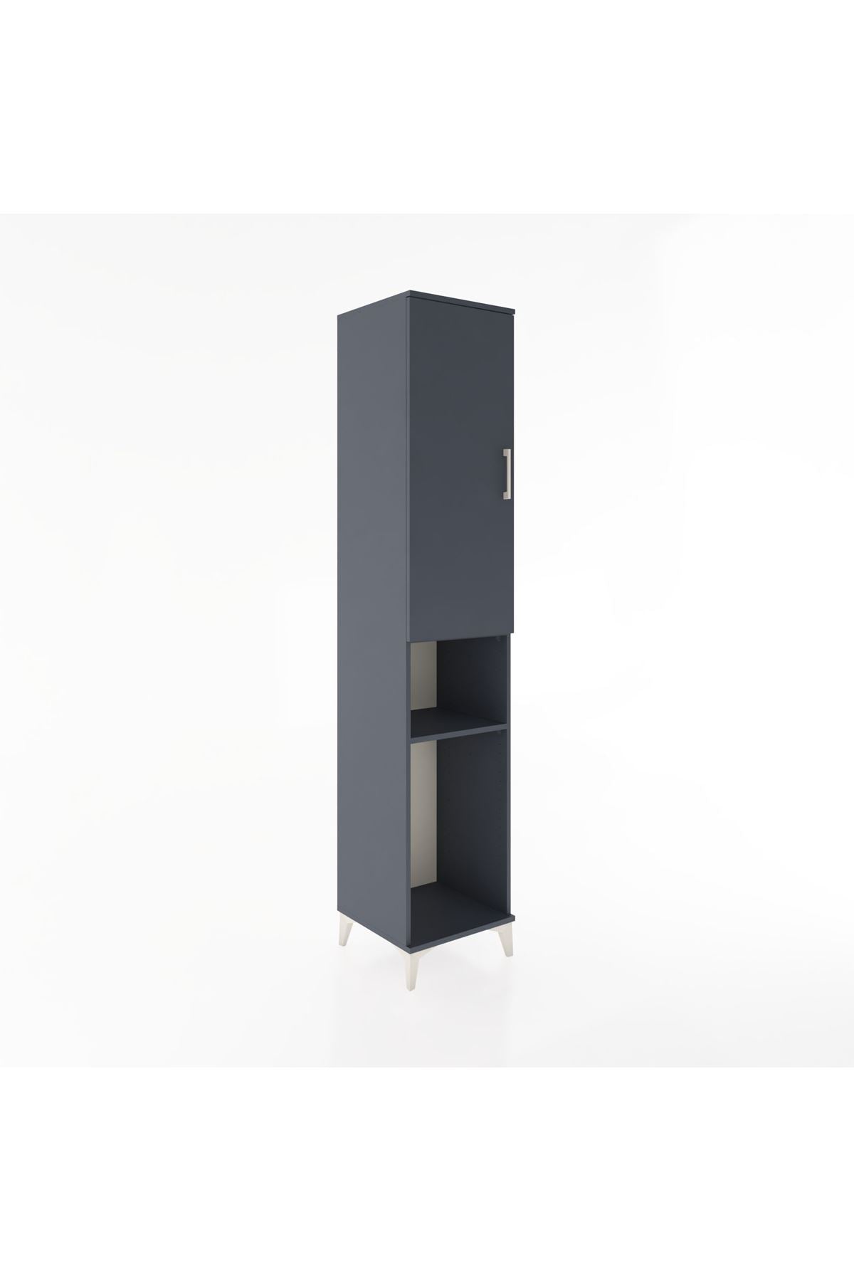 Hyperion Dolap 3 Raflı Tek Kapaklı Tek Askılı 44x44x221 - S61M171V5B
