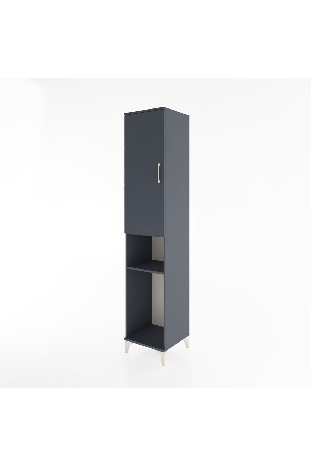 Hyperion Dolap 3 Raflı Tek Kapaklı Tek Askılı 44x44x221 - S61M171V5B