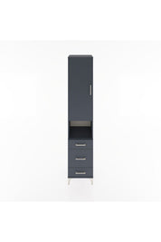 Hyperion Dolap 4 Raflı 3 Çekmeceli Tek Kapaklı 44x44x221 - S61M172V5B